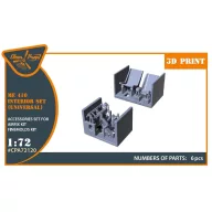   Clear Prop Accessories Me-410 B-1/U2/U4/R4 interior for Airfix, Finemolds kits 1:72 (CPA72120)
