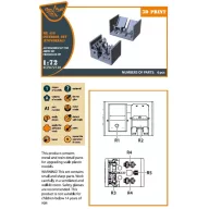   Clear Prop Accessories Me-410 B-1/U2/U4/R4 interior for Airfix, Finemolds kits 1:72 (CPA72120)
