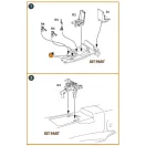 Clear Prop Accessories Me-410 B-1/U2/U4/R4 interior for Airfix, Finemolds kits 1:72 (CPA72120)