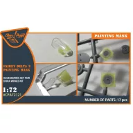   Clear Prop Accessories Fairey Delta 2 painting mask for Dora Wings kit 1:72 (CPA72121)
