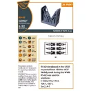 Clear Prop Accessories RS-82 used on the following airplanes: I-15bis, I-16, I-153, Yak-1, Yak-7, Su-2, A-7 1:72 (CPA72125)