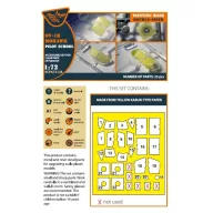  Clear Prop Accessories OV-1B Mohawk Pilot School painting mask for CP kit CP72038 1:72 (CPA72128)