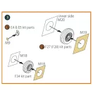 Clear Prop Accessories FC-1 Fierce Dragon double-sided painting mask for Trumpeter kit 1:72 (CPA72131)