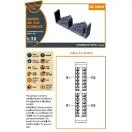   Clear Prop Accessories Arado Ar-240 exhausts for REVELL kit 1:72 (CPA72138)