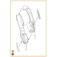   Clear Prop Accessories Arado Ar-240 exhausts for REVELL kit 1:72 (CPA72138)