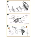 Clear Prop Accessories DH.88 Comet engine set 3D print 1:72 (CPA72141)