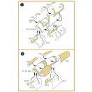 Clear Prop Accessories AMX-T double-sided painting mask for Italeri kits 1:72 (CPA72142)