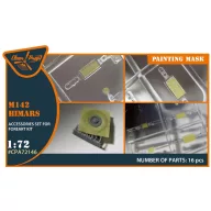   Clear Prop Accessories M142 Himars painting mask for Foreart kits 1:72 (CPA72146)