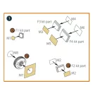 Clear Prop Accessories M142 Himars painting mask for Foreart kits 1:72 (CPA72146)
