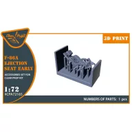   Clear Prop Accessories F-86A Ejection seat early for CP kits 1:72 (CPA72165)