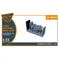   Clear Prop Accessories F-86A Ejection seat late for CP kits 1:72 (CPA72166)