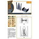 Clear Prop Accessories F-86A Closed canopy frame detailing set for CP kits 1:72 (CPA72167)