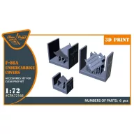   Clear Prop Accessories F-86A undercarriage covers for CP kits 1:72 (CPA72168)