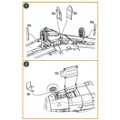 Clear Prop Accessories F-86A undercarriage covers for CP kits 1:72 (CPA72168)