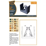   Clear Prop Accessories F-86A air brakes for CP kits 1:72 (CPA72169)