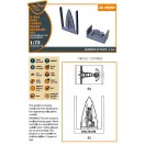 Clear Prop Accessories F-86A Open canopy frame detailing set for CP kits 1:72 (CPA72170)