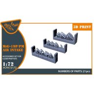   Clear Prop Accessories MiG-19P/PM Air intake for CP kits 1:72 (CPA72172)