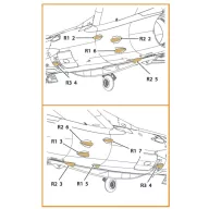   Clear Prop Accessories MiG-19P/PM Air intake for CP kits 1:72 (CPA72172)