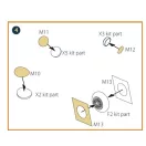 Clear Prop Accessories MiG-19P/PM/J-6A/J-6B painting mask for CP kits 1:72 (CPA72173)