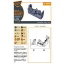 Clear Prop Accessories MiG-19 Ejection seat and instrument panel cover for CP kits 1:72 (CPA72176)
