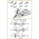 Clear Prop Accessories RS-2U/US (4pcs) used on the following airplanes: MiG-19PM/PML, MiG-21PF/PFM, Su-9 1:72 (CPA72177)