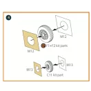 Clear Prop Accessories F-35A painting mask for Tamiya kit 1:72 (CPA72178)