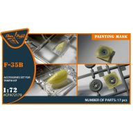   Clear Prop Accessories F-35B painting mask for Tamiya kit 1:72 (CPA72179)