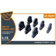 Clear Prop Accessories ZiS-5V wheel set 1:72 (CPA72181)