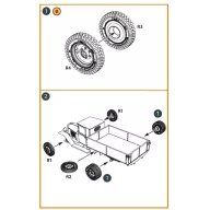 Clear Prop Accessories ZiS-5V wheel set 1:72 (CPA72181)