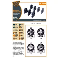 Clear Prop Accessories ZiS-5/5V wheel set 1:72 (CPA72182)