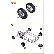 Clear Prop Accessories ZiS-5/5V wheel set 1:72 (CPA72182)