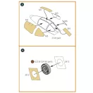 Clear Prop Accessories A2D-1 Skyshark painting mask for CP kits 1:72 (CPA72183)