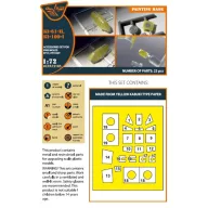   Clear Prop Accessories Ki-61-II, Ki-100-I painting mask for Finemolds FP17,FP19 kits 1:72 (CPA72185)