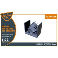   Clear Prop Accessories MiG-19 air brakes for CP kits 1:72 (CPA72187)