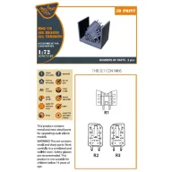   Clear Prop Accessories MiG-19 air brakes for CP kits 1:72 (CPA72187)