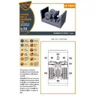   Clear Prop Accessories Culver PQ-14 Exterior set for CP kits 1:72 (CPA72191)