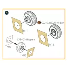 Clear Prop Accessories Culver PQ-14 (all versions) painting mask for CP kits 1:72 (CPA72192)