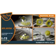   Clear Prop Accessories ATLANTIC 1 painting mask for REVELL kit 1:72 (CPA72194)
