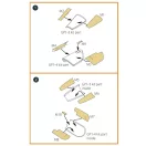 Clear Prop Accessories Mirage-2000C double-sided painting mask for Dream Model kits 1:72 (CPA72198)