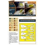   Clear Prop Accessories A-10 A/C double-sided painting mask for GWH kit 1:72 (CPA72200)