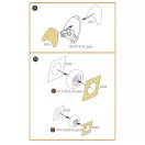 Clear Prop Accessories Mirage 2000B/N double-sided painting mask for Modelsvit kit 1:72 (CPA72201)