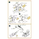 Clear Prop Accessories Su-17M3/4 double-sided painting mask for Modelsvit kit 1:72 (CPA72202)