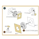 Clear Prop Accessories Su-17M3/4 double-sided painting mask for Modelsvit kit 1:72 (CPA72202)