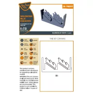   Clear Prop Accessories Welington Mk.II exhausts for Airfix kits 1:72 (CPA72203)