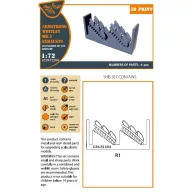   Clear Prop Accessories Armstrong Whitley Mk.V exhausts for Airfix kits 1:72 (CPA72204)