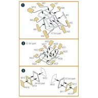   Clear Prop Accessories Wessex HC.2 double-sided painting mask for Airfix kit 1:72 (CPA72209)