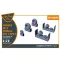 Clear Prop Accessories Wessex HC.2 Wheel set type 2 for Airfix kit 1:72 (CPA72211)