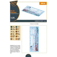   Clear Prop Accessories M142 Himars in Ukrainian Armed Forces decal set for Trumpeter, Foreart kits 1:35 (CPD35001)