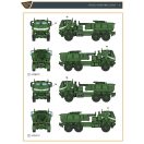 Clear Prop Accessories M142 Himars in Ukrainian Armed Forces decal set for Trumpeter, Foreart kits 1:35 (CPD35001)