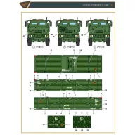   Clear Prop Accessories M142 Himars in Ukrainian Armed Forces decal set for Trumpeter, Foreart kits 1:35 (CPD35001)